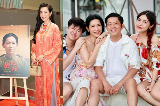 Nhà ngoại giao phim 'Mưa đỏ' từng là hoa hậu có tiếng, U50 an yên bên chồng con