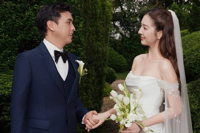 Hồ Quang Hiếu tung trọn bộ ảnh cưới với bà xã kém 17 tuổi