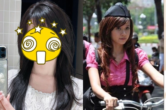 Midu 'quay xe' về giao diện 15 năm trước gây chú ý