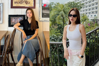 Phạm Quỳnh Anh ngoài 40 tuổi vẫn mặc đẹp và trẻ trung