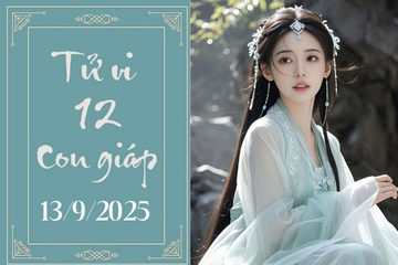 Tử vi 12 con giáp hôm nay ngày 13/9/2025: Sửu thành công, Dậu thận trọng