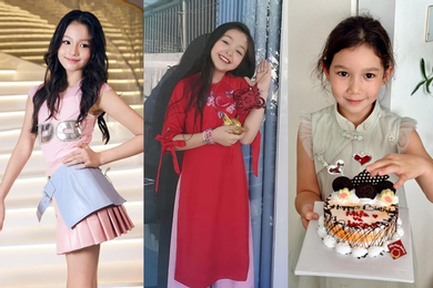 Những nàng công chúa lai tây nhà sao Việt, xinh như hoa hậu