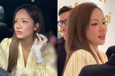 Phương Ly bị nghi phẫu thuật thẩm mỹ trong clip cận nhan sắc cam thường