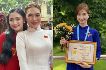 Nữ ca sĩ quê Bắc Ninh hát ca khúc chính của phim 'Mưa đỏ' có đời thực ra sao?