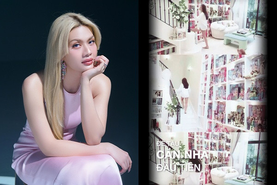 Luna Đào khoe cận cảnh căn nhà bạc tỷ mới tậu