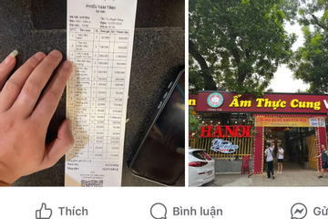 Nhà hàng ở Hà Nội nói gì khi bị khách tố kê 'khống' lên tới 110 ca bia, bill hơn 18 triệu đồng?