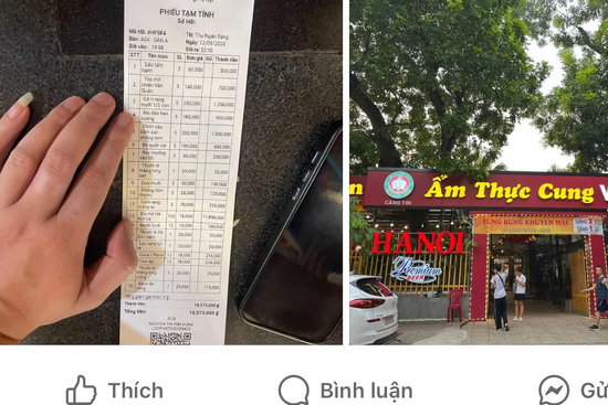 Nhà hàng ở Hà Nội nói gì khi bị khách tố kê 'khống' lên tới 110 ca bia, bill hơn 18 triệu đồng?