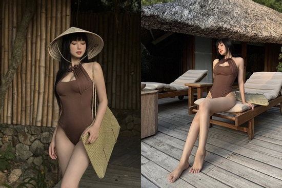Tâm Tít xả ảnh áo tắm nét căng khoe body 'hết nước chấm' ở tuổi U40