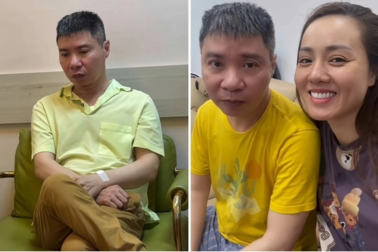 Vợ Công Lý bất ngờ chia sẻ hình ảnh chồng run rẩy, sợ hãi khi ở bệnh viện