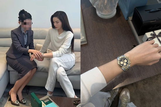 Kỳ Duyên lại 'vui vui' tậu đồng hồ gần 1 tỷ về nhà, bổ sung vào BST hàng hiệu