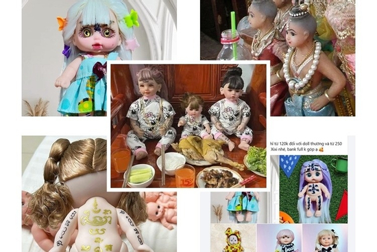Cảnh báo học sinh nuôi búp bê Kumanthong: Đầy cạm bẫy, rủi ro
