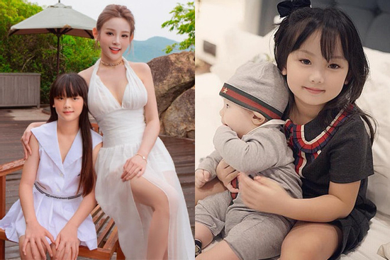 Con gái Huyền Baby càng lớn càng xinh, là bản sao hoàn hảo của mẹ