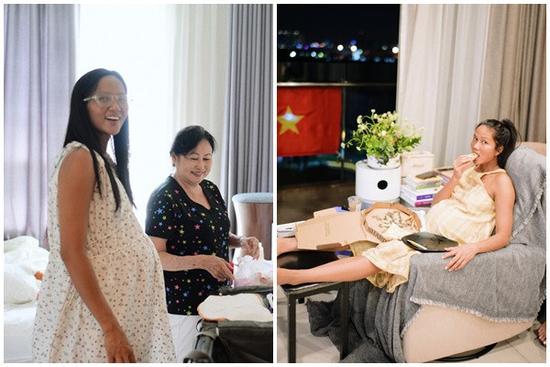 Khoảnh khắc lộ mối quan hệ giữa H'Hen Niê và mẹ chồng
