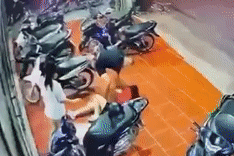 Xác minh clip người đàn ông đánh đập bạn gái dã man trước quán bia ở Hà Nội