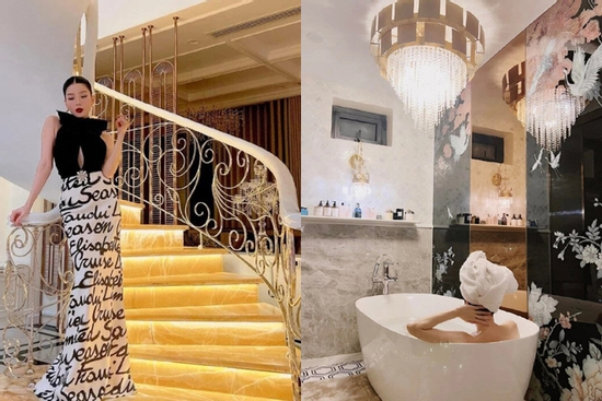 'Lóa mắt' với nội thất xa hoa, đậm chất quý tộc trong cơ ngơi của Lệ Quyên