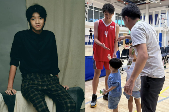 4 bố con Cường Đô La bị chụp lén, diện mạo cậu cả Subeo 'nổi bật' qua cam thường