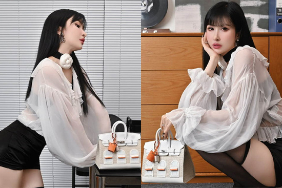 Vợ hai Minh Nhựa gây chú ý với nhan sắc khác lạ và phong cách táo bạo