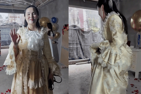 Vợ Đỗ Duy Mạnh lại bị soi ăn mặc lạc quẻ khi hóa 'quý tộc' trong sinh nhật chồng