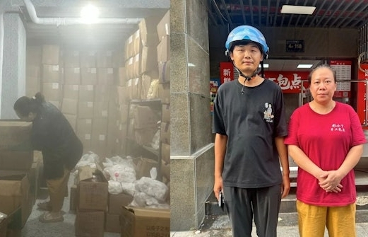 Mắc kẹt trong kho lạnh âm 30 độ, người phụ nữ được nam shipper giải cứu