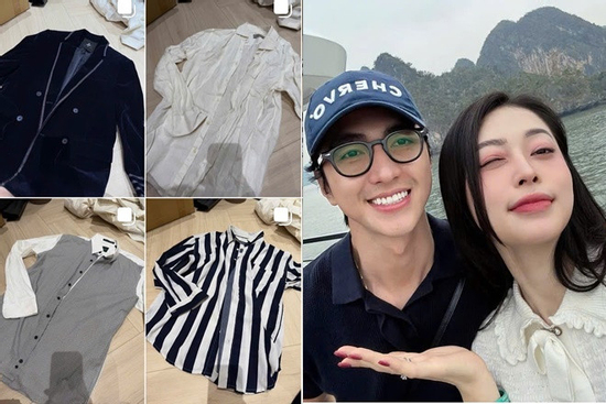 Á hậu Phương Nga thanh lý đồ của chồng với giá bèo hơn hàng chợ