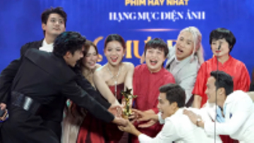 Phim 'Mưa đỏ' thắng lớn tại lễ trao giải Ngôi sao xanh 2025