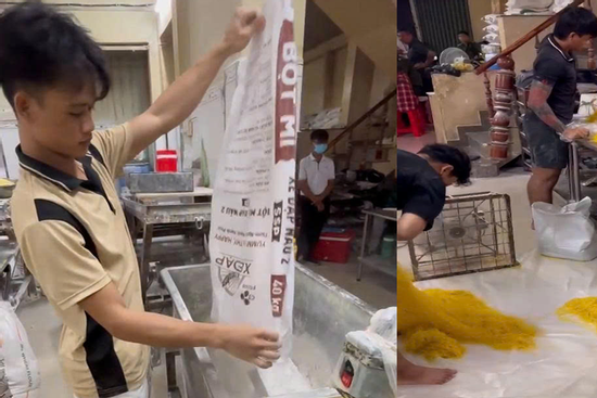 Công an TPHCM đột kích cơ sở 10 năm sản xuất hàng trăm tấn mì trộn chất cấm