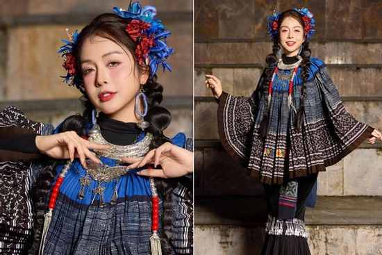 Jennifer Phạm hoá gái bản ở Sa Pa