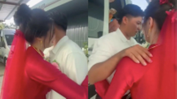 Clip anh trai khóc dặn em đi làm dâu 'không như ở nhà' khiến dân mạng bùi ngùi