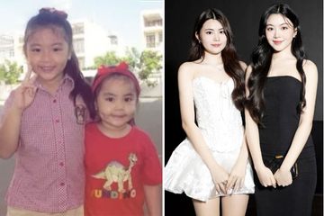 Khoảnh khắc trong quá khứ của 2 con gái MC Quyền Linh 'gây sốt' mạng xã hội