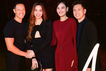 Vợ chồng Hồ Ngọc Hà - Kim Lý chúc mừng 11 năm ngày cưới của Lê Thúy