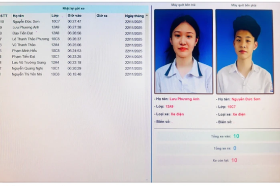 'Top 10 học sinh dậy từ bình minh' gây sốt mạng xã hội