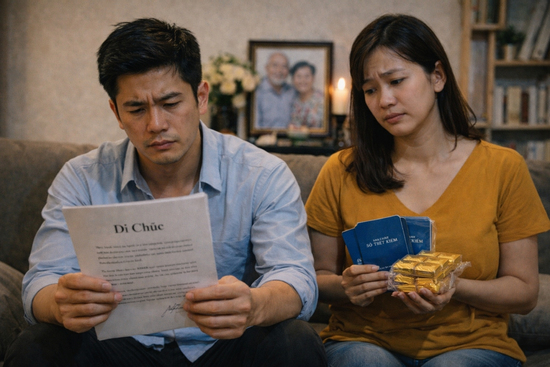 Chăm bố mẹ ốm nặng suốt nhiều năm, tôi chạnh lòng khi mở di chúc