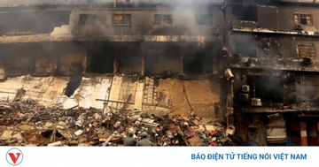 Cháy trung tâm thương mại ở Pakistan: Ít nhất 14 người thiệt mạng