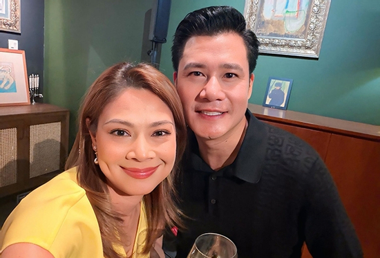 Thanh Thảo về Việt Nam dự tiệc ở biệt thự 400m2 của Quang Dũng