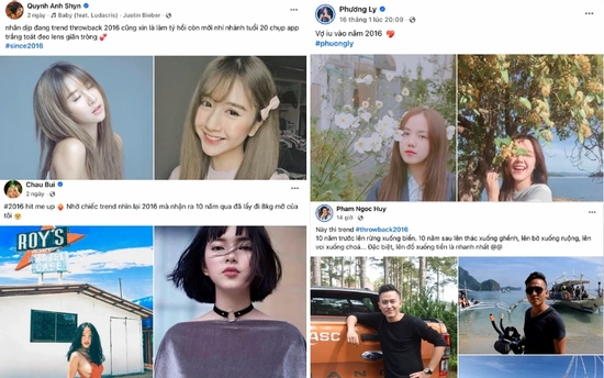 Vì sao trend 'nhìn lại 2016' gây sốt mạng những ngày qua?