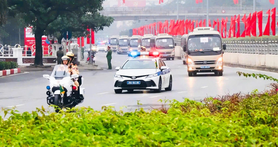 Công an Hà Nội điều chỉnh phương án cấm đường phục vụ Đại hội XIV của Đảng