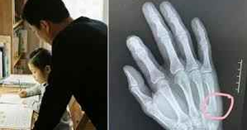 Con viết 18 chữ sau 30 phút học, người cha tức giận đập bàn… và cái kết khó tin