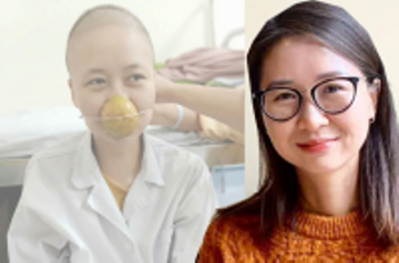 Hành trình sống mạnh mẽ của cô gái 23 tuổi mắc ung thư vòm họng