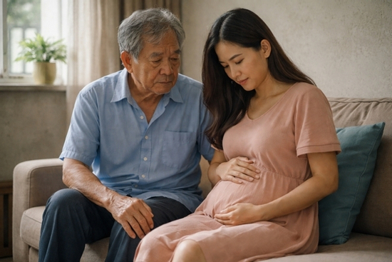 Hoang mang khi bạn gái kém gần 40 tuổi mang thai sau 3 tháng vợ mất