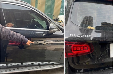 Ô tô Mercedes bị cào xước, đập kính lái ở Hà Nội: Người phá xe xin bồi thường