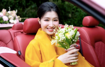 Nhan sắc Phương Nhi gây sốt