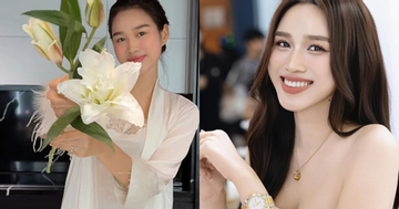 Nhan sắc tròn đầy của Đỗ Thị Hà sau khi lấy chồng thiếu gia quê Quảng Trị