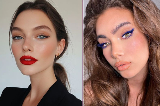 Phong cách trang điểm ấn tượng, phối nhiều màu sắc được báo là trend 2026