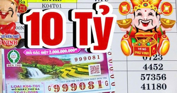 Xổ số miền Nam: Sáng 28-1, lộ diện người phụ nữ trúng độc đắc 10 tỉ đồng