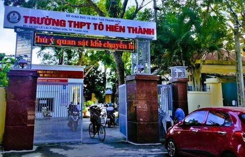 Công an vào cuộc vụ sửa điểm thi của học sinh tại Trường THPT Tô Hiến Thành