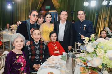 Bố mẹ chồng ca sĩ tỷ phú Hà Phương kỷ niệm 60 năm ngày cưới