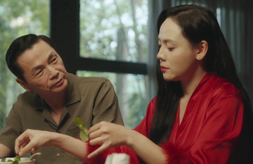 Diễn viên đóng vai người tình kém NSND Trung Anh 30 tuổi trong 'Lằn ranh' là ai?