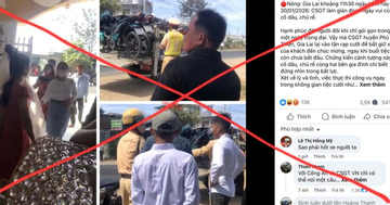 Làm rõ thông tin CSGT 