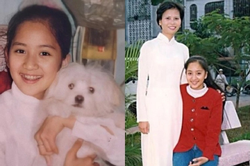Ảnh hiếm hoi thời quá khứ của Khánh Thi