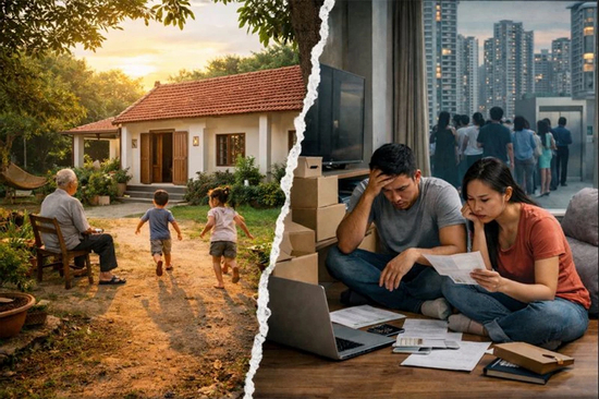 Bỏ không nhà ở quê và è cổ 20 năm trả nợ nhà Hà Nội, tôi làm giàu cho người khác